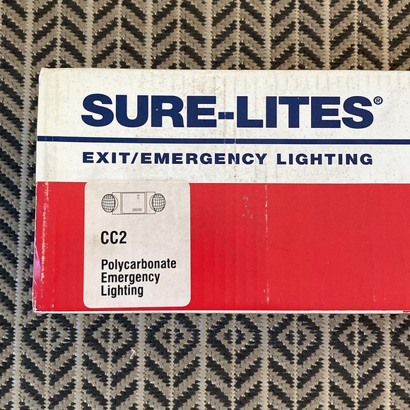 NEW W/TAGS=COOPER Lighting SURE-LITES Incandescent Industrial EXIT Sign - Picture 8 of 14